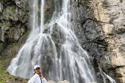 Гегский водопад и озеро Рица на джипах