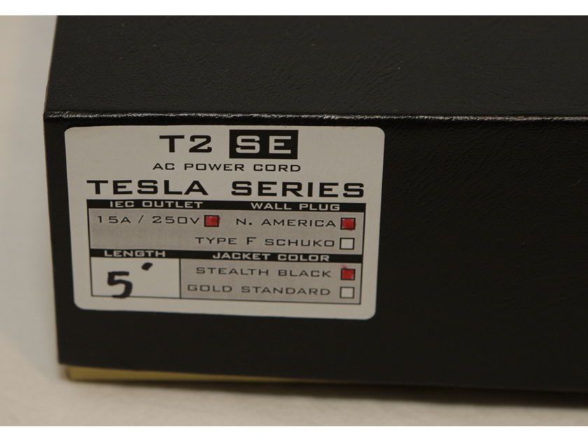 Synergistic Research Tesla T2 Power Cord