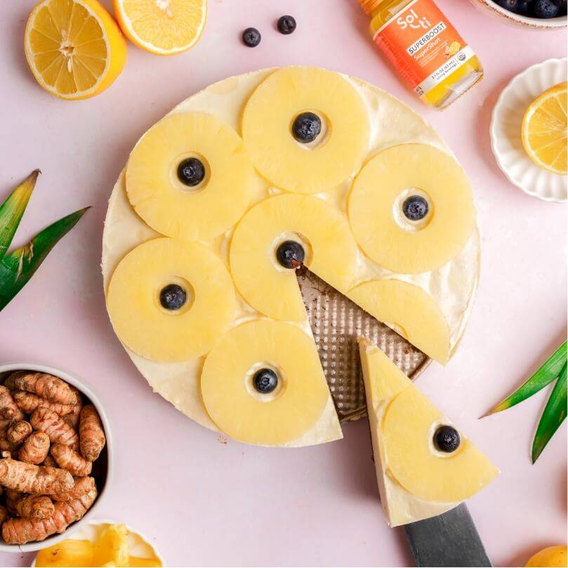Pineapple Upside Down Cheesecake - SUPERBOOST SuperShot