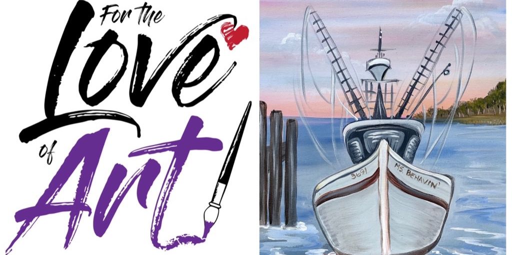 Paint & Sip @ Palmetto Brewing Co.: Shrimp Boat ($30pp) promotional image