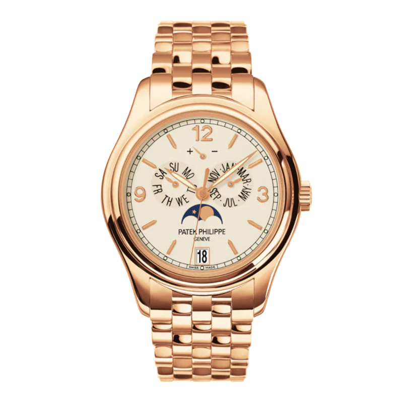Patek Philippe Annual Calendar Rose Gold Bracelet, image 1