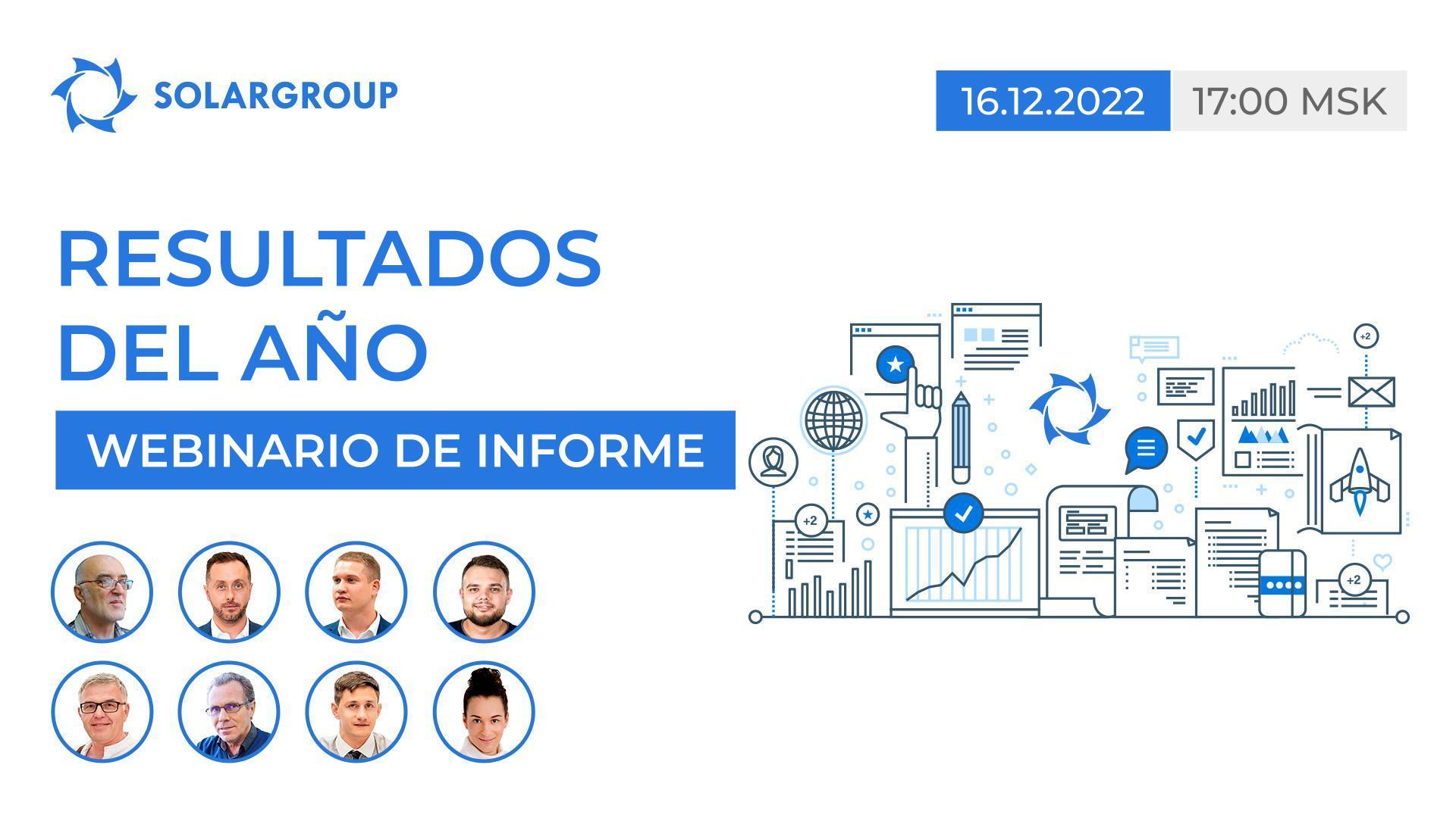 Resultados del año en el proyecto "Motores de Duyunov": webinario de informe con traducción a 13 idiomas
