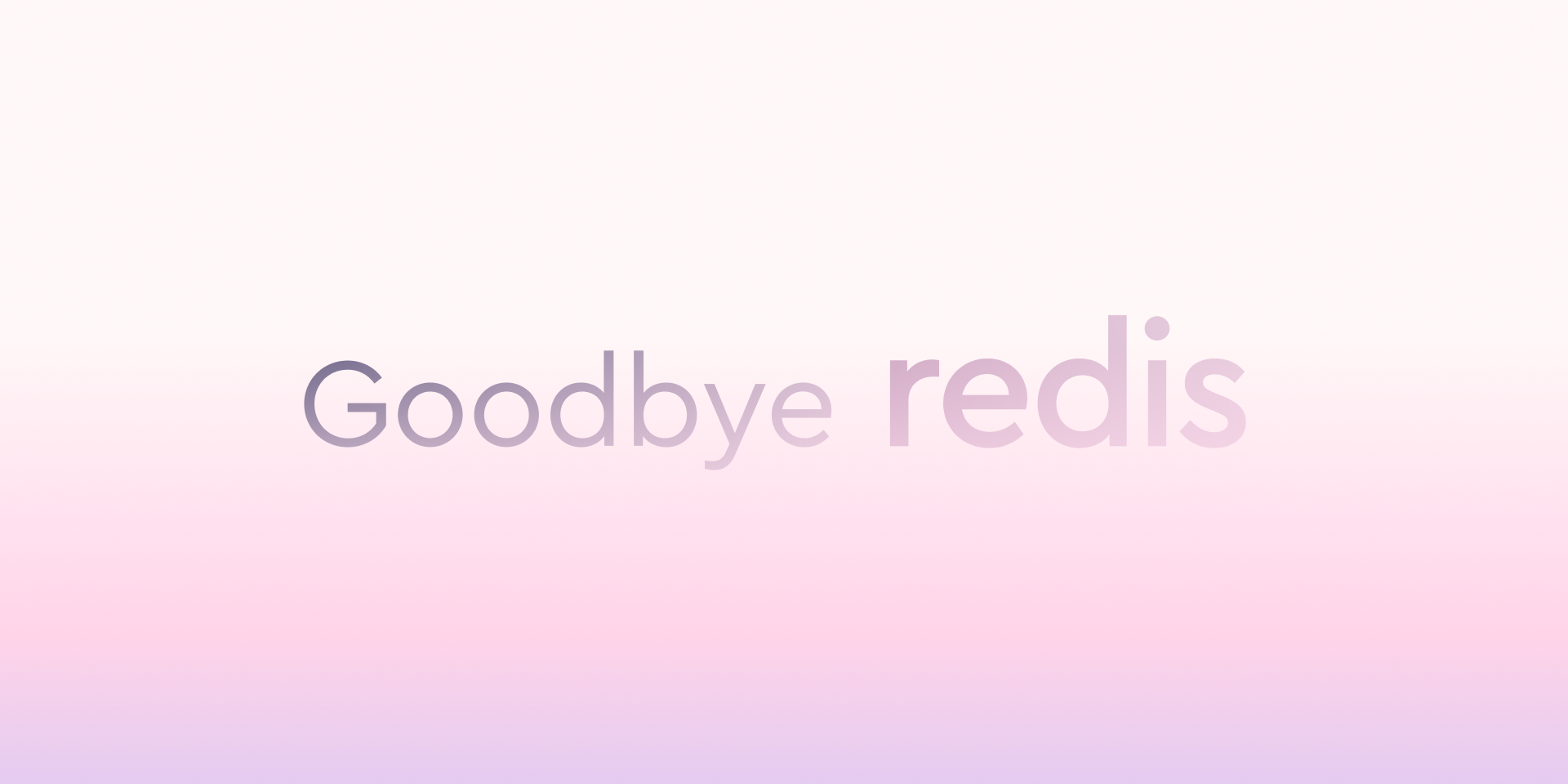 Cover of the 'Replacing Redis® with Cube Store' blog post