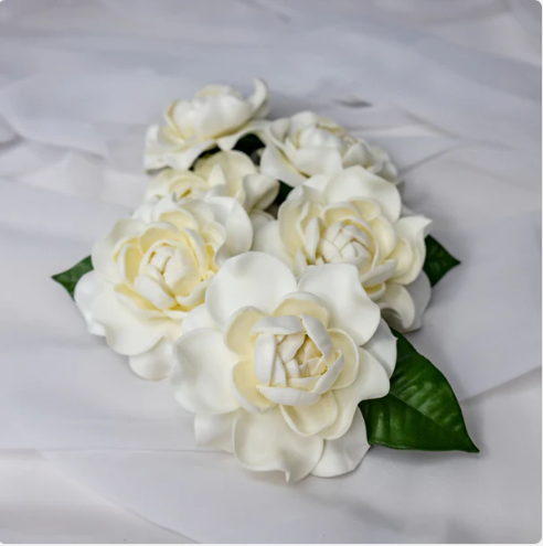 Closed Gardenia (6 Pack) - Realistic Artificial Flowers - Image 5