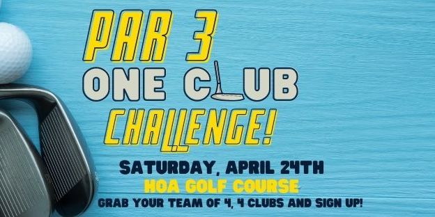 Par 3 One Club Challenge promotional image