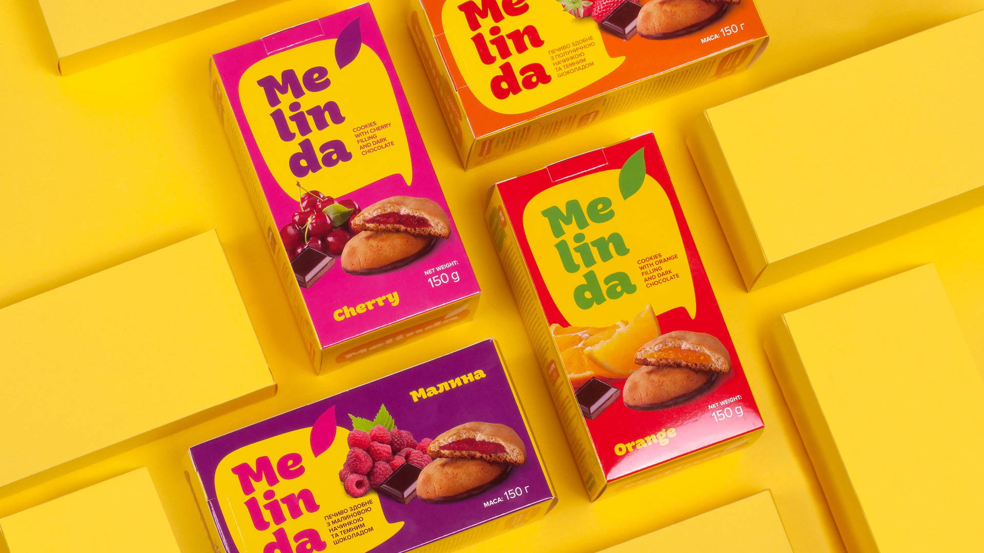 Featured image for Fight the Gloomy Winter Blues With This Bright and Bold Cookie Packaging