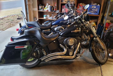 2006 HARLEY-DAVIDSON FXSTBI NIGHT TRAIN (BLACK) motorcycle for rent near Lakewood, CO