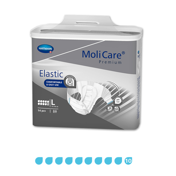 Molicare Elastic 10D size large 115 - 145cm