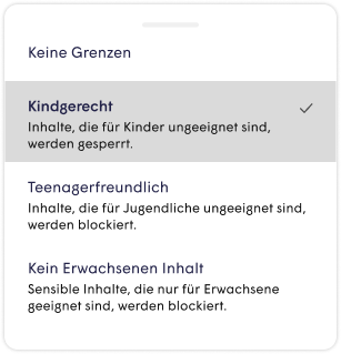 Mehr Kontrolle