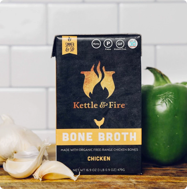 bone broth benefits kettle and fire