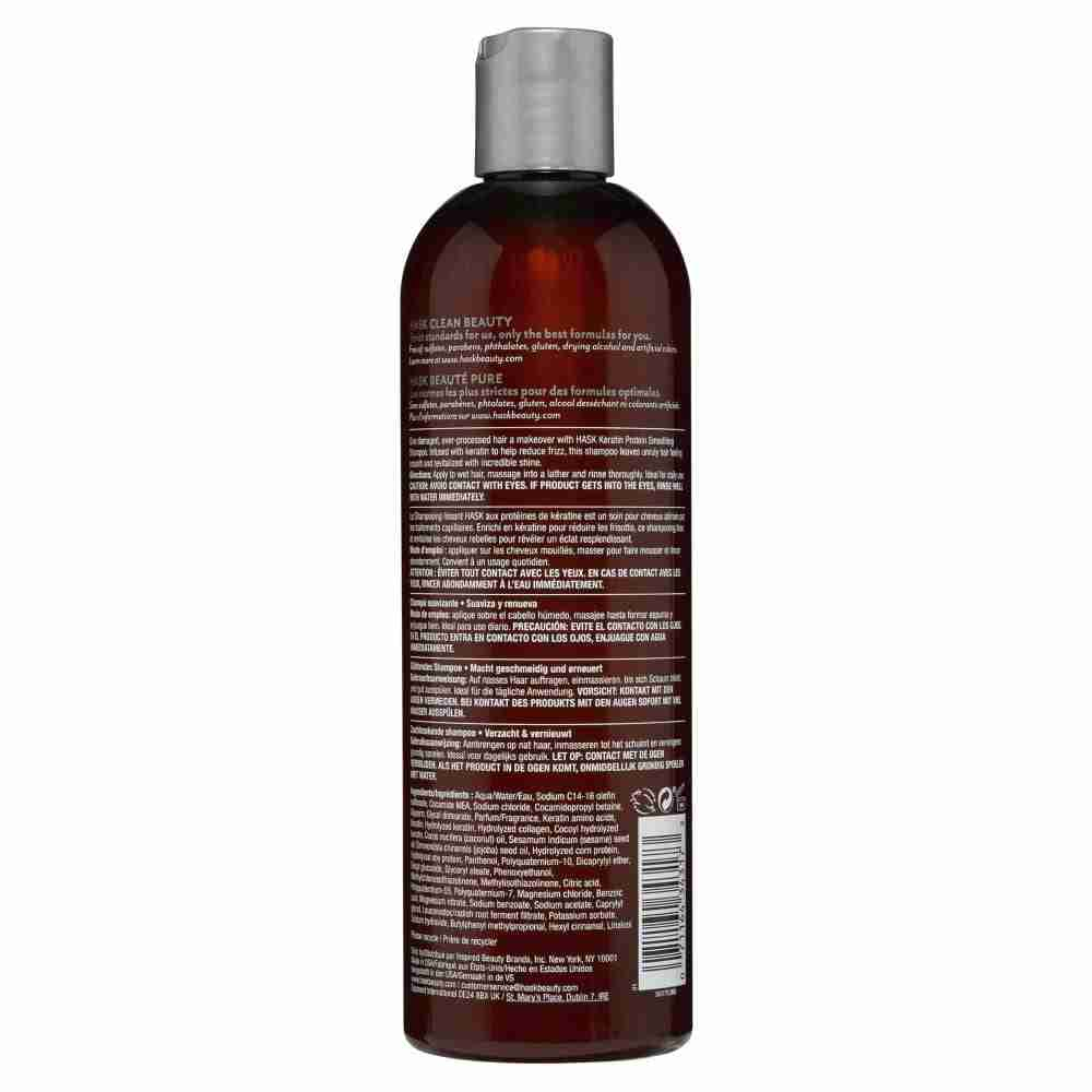 Hask Keratin Smooth Smoothing Shampoo 355 Ml - Image 3