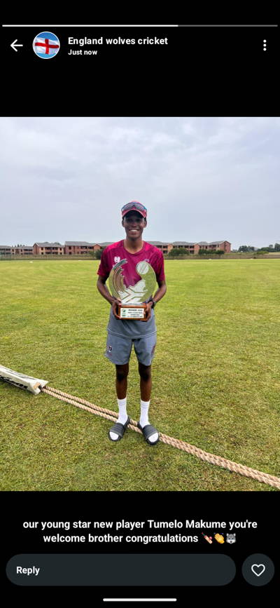 Ikageng cricket club Cricket Club Logo