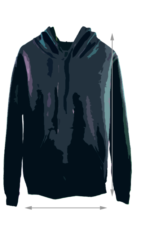 hoodie size customize manila