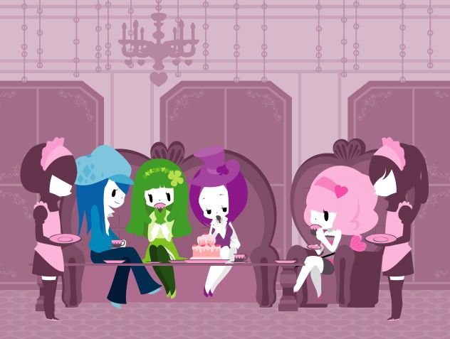 トランプの女王のお茶会 やまぐちはるか Awrd アワード