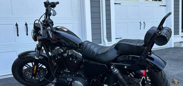 2022 HARLEY-DAVIDSON FORTY-EIGHT motorcycle for rent near Lexington, MA