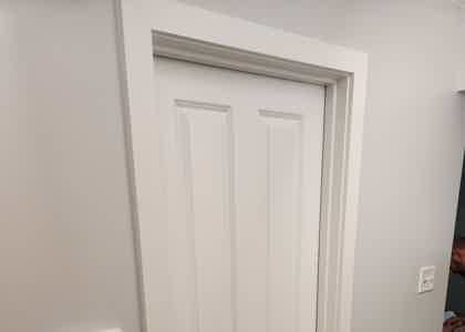 Bexley Home Redone with 15 Marin 4-Panel Sq Top Doors