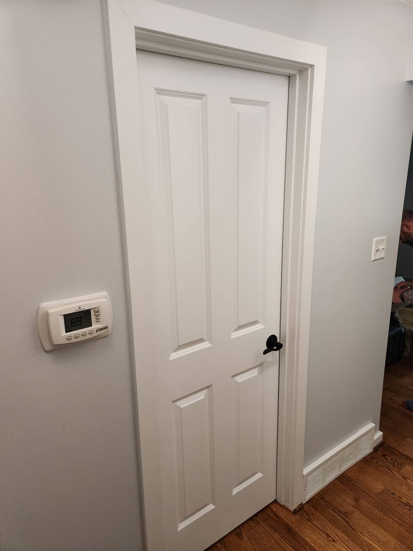 Interior door view