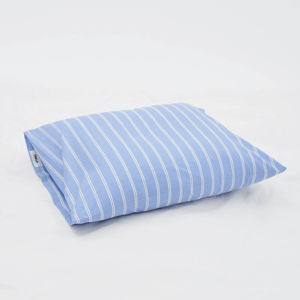 Percale Pillow Sham - Island Blue Stripes - Full/Queen