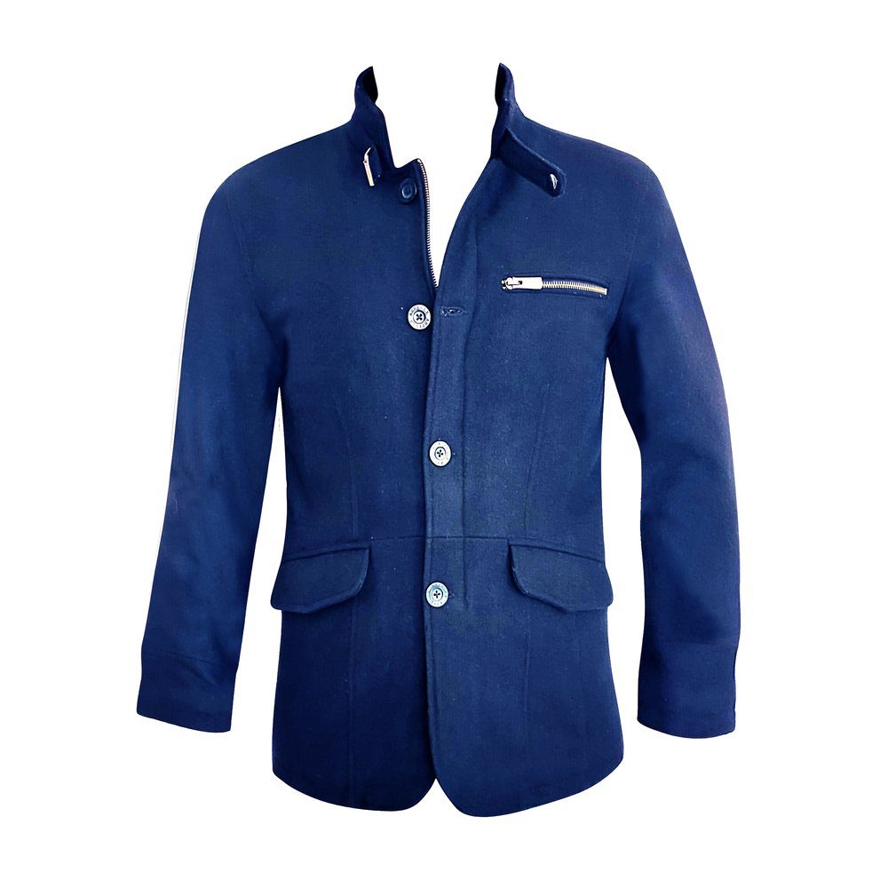 BOGOTA - Blue WOOL AND CASHMERE