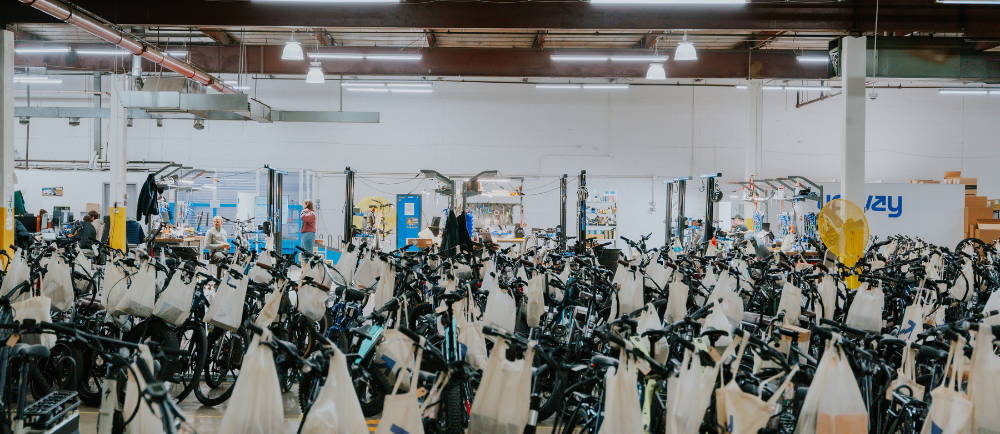 New York City Upway UpCenter electric bike inventory