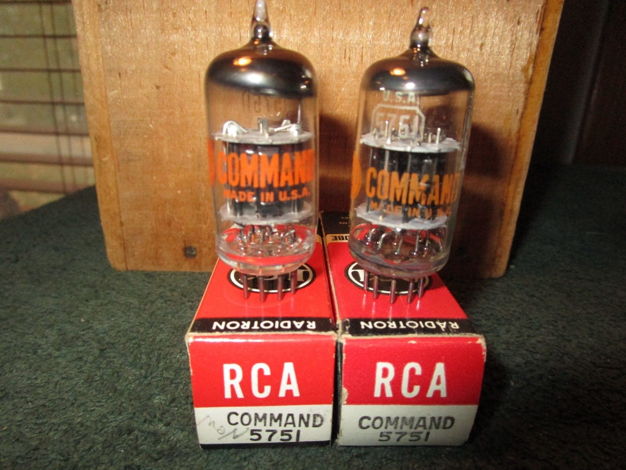 2 new in the box 10000 hour rca command series  5751 / ...