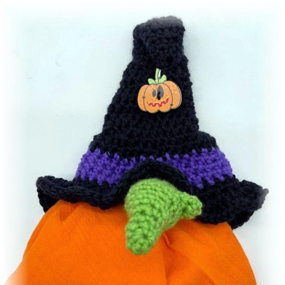 Witch Towel Topper Crochet Pattern