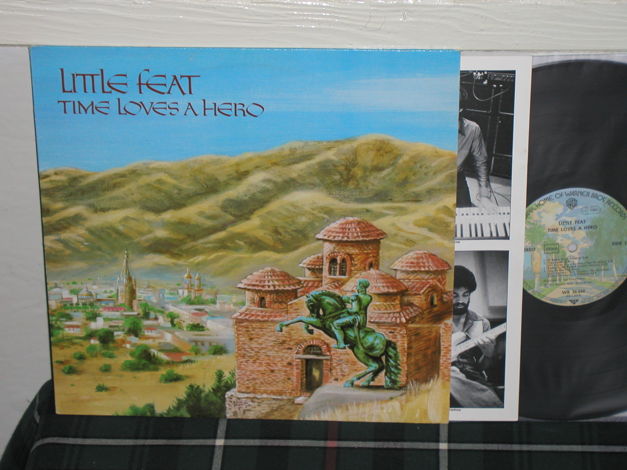Little Feat  -  Time Loves A Hero GERMAN Import LP.