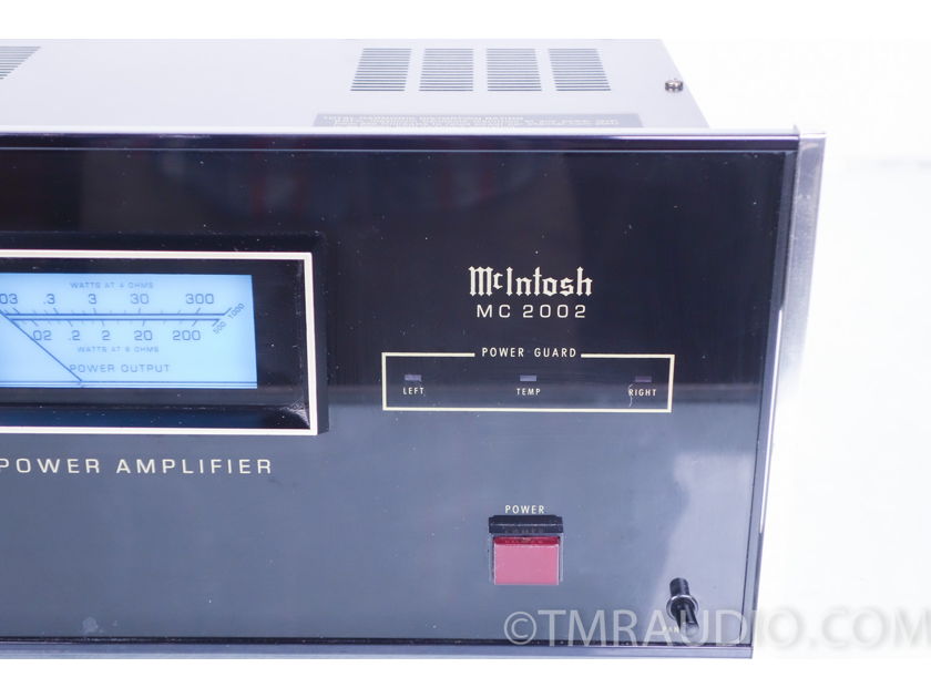 McIntosh  MC 2002   Stereo Power Amplifier in Factory Box