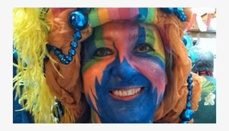 frau söhngen bemalt