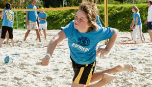 blue beach kinder und animation