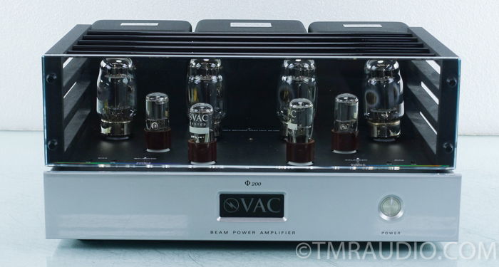 VAC Phi 200 Tube Power Amplifier w/ Optional Tube Cage ...