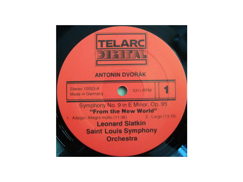 ★Audiophile★ Telarc / SLATKIN, - Dvorak Symphony No. 9 New World, EX!