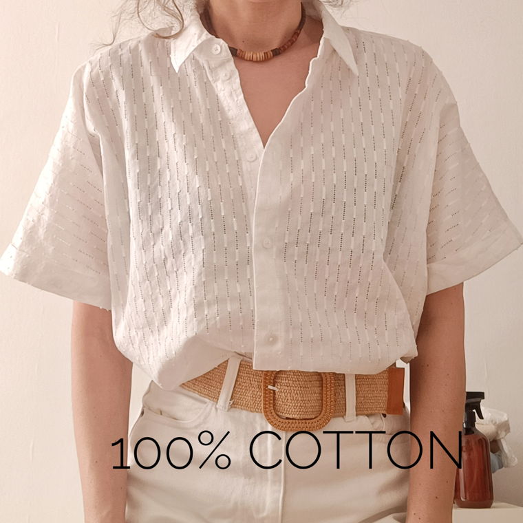 Baumwollbluse Gr. L Someday 100% cotton