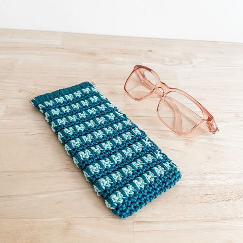 Frankie Sunglasses Pouch Crochet Pattern