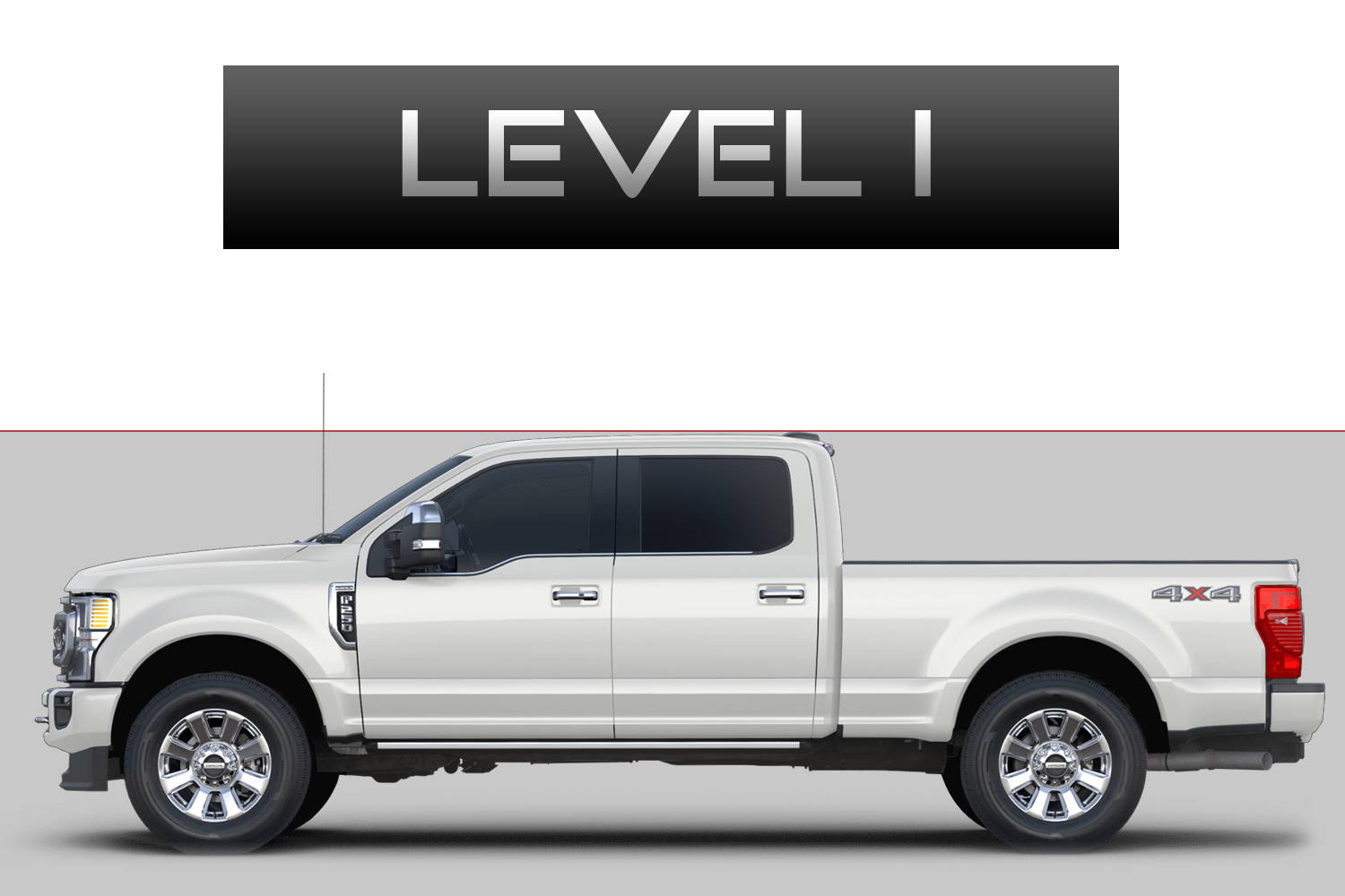 Ford F250 F350 Super Duty Off-Road Customizing Package Level 1 by 3C Trucks