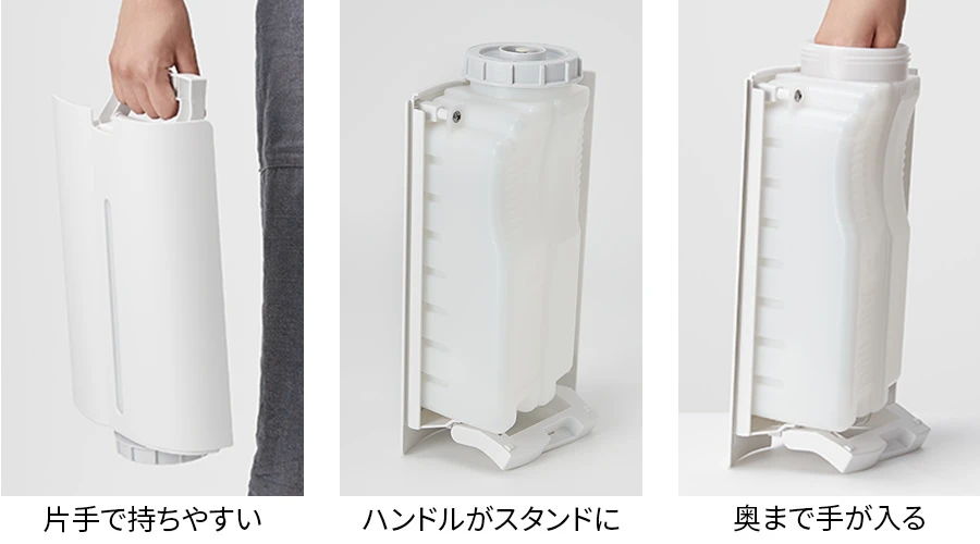 ハンドル付き給水タンク