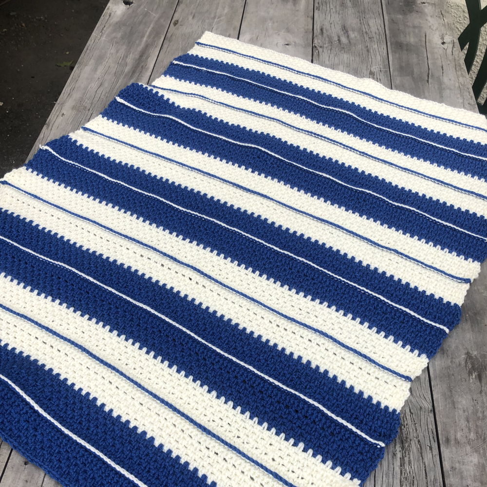 The Striped Baby Blanket