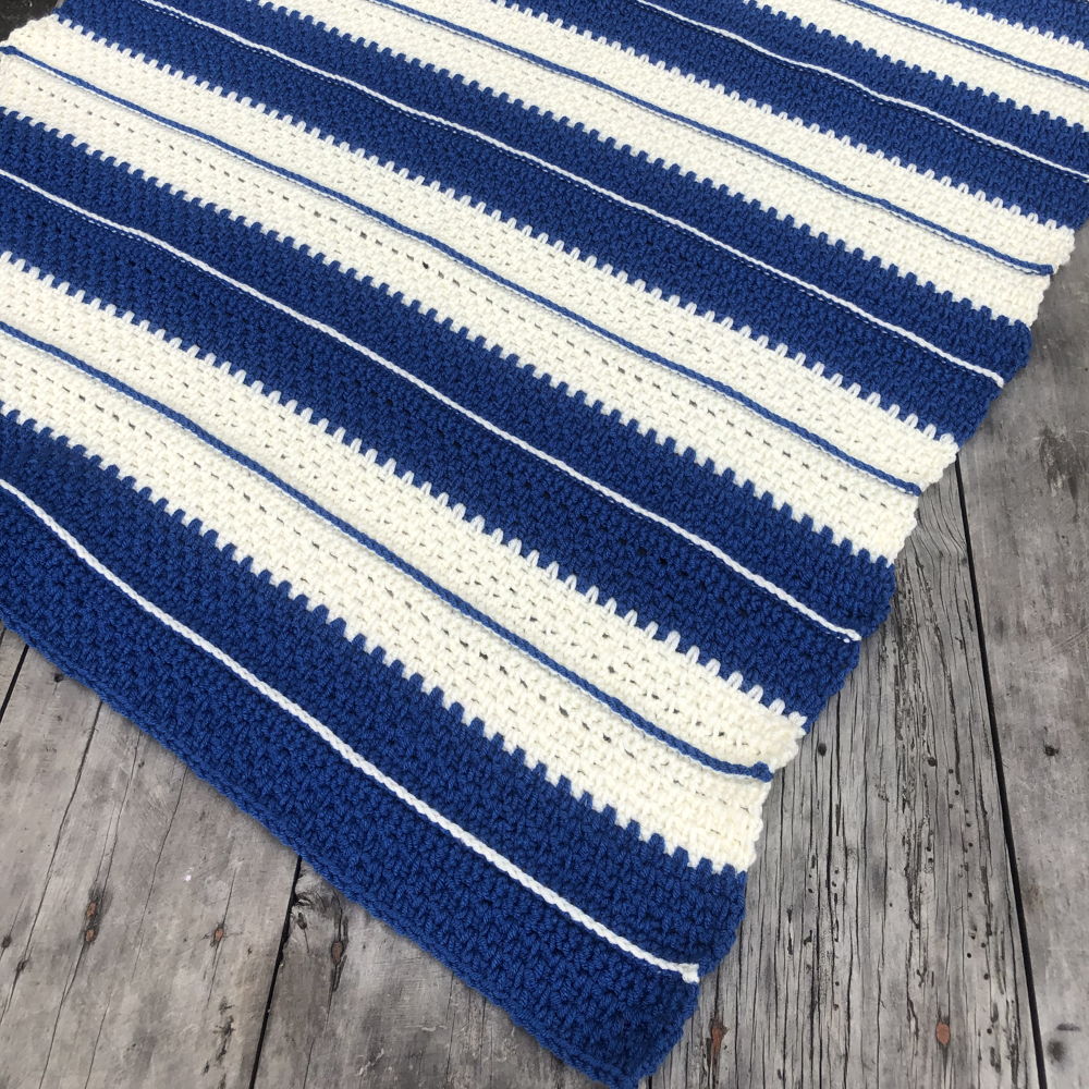 The Striped Baby Blanket