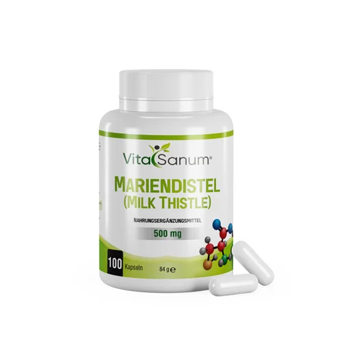 Chardon-marie (milk Thistle) 500 Mg 100 Gélules