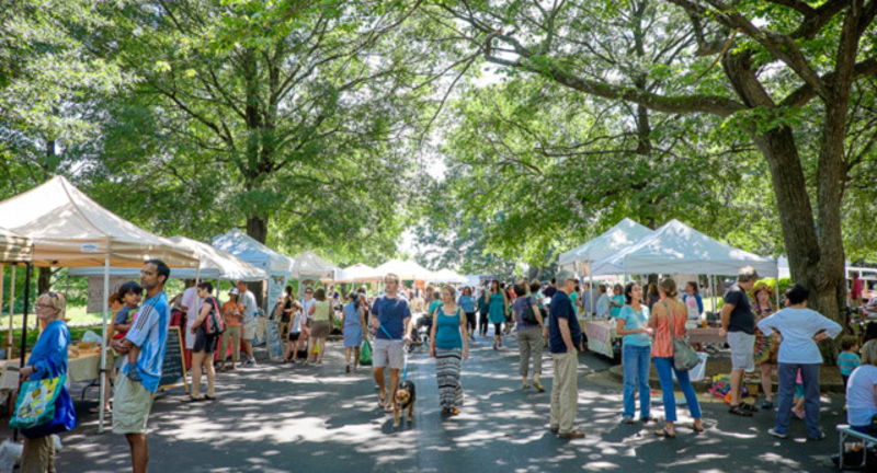 Green Market at Piedmont Park Opening Weekend