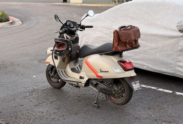 2024 VESPA GTV 300 motorcycle for rent near San Diego, CA
