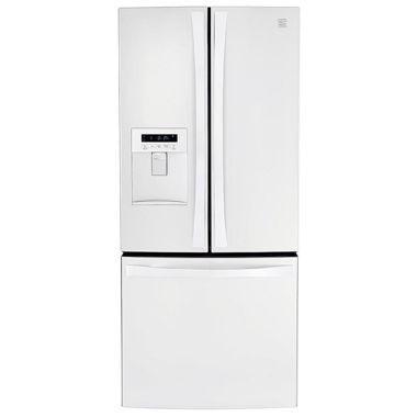 KENMORE 24 CU. FT. REFRIGERATOR- WHITE KENMORE 24 CU. FT. REFRIGERATOR- WHITE