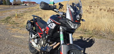 2024 APRILIA TUAREG 660 motorcycle for rent near Lone Tree, CO