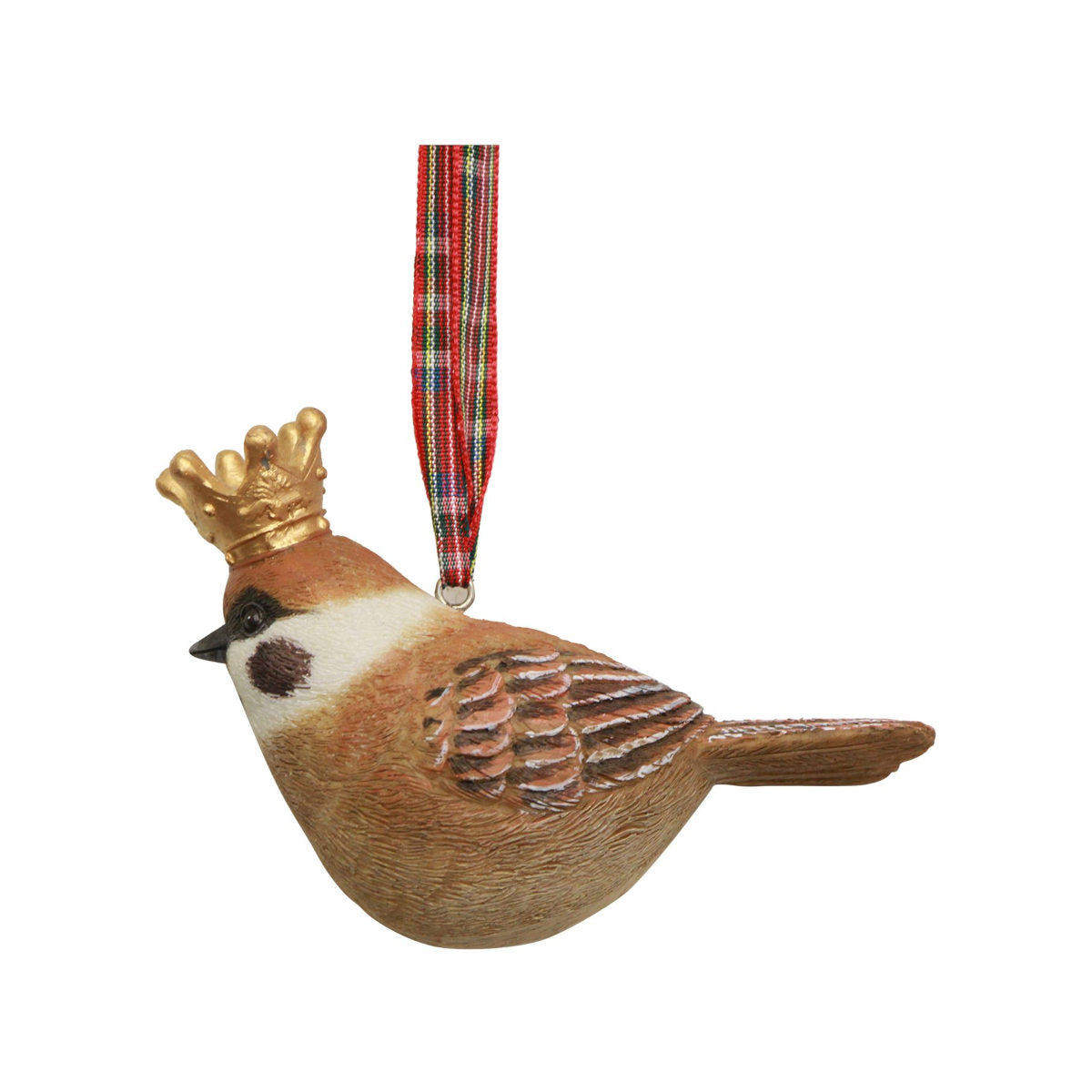 French Country Brown Bird Crown Hanging Decoration | Minimax