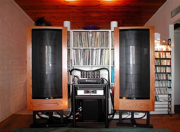 MartinLogan CLSIIz+McIntosh+Atma-Sphere