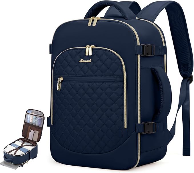 Amazon.com: LOVEVOOK Carry on Backpack, 30L Travel Backpack for Women Airline Approved,Luggage Busin