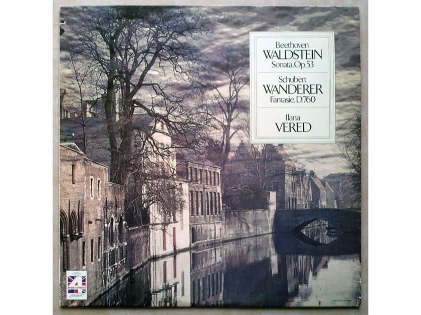 London Phase 4/Ilana Vered/Beethoven - Waldstein & Schubert Wanderer / NM