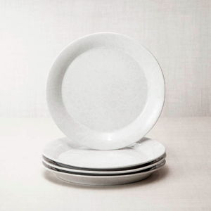 White on White Classic Lunch Plate