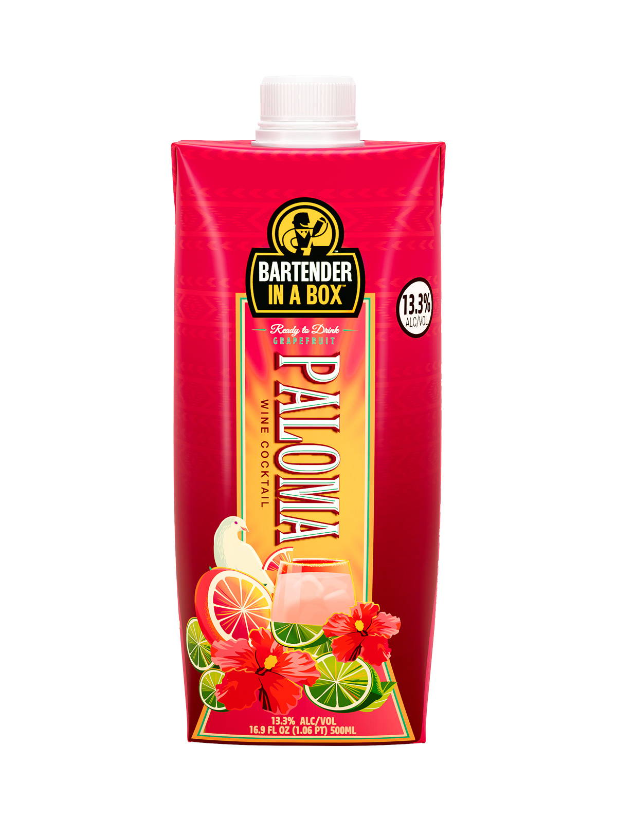 Bartender In A Box Paloma 500ml wine cocktail box