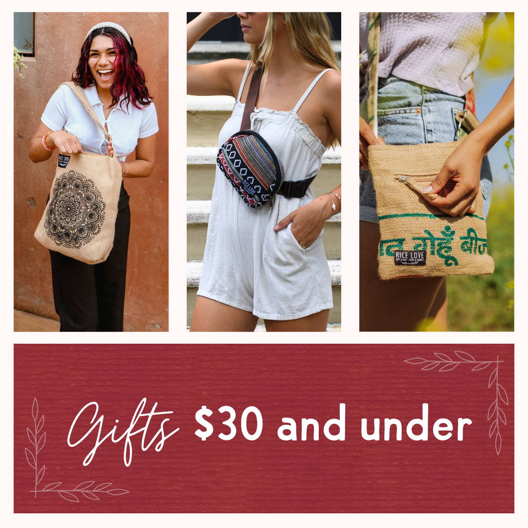 Rice Love Holiday Gift Guide $30 and under holiday stocking stuffers 